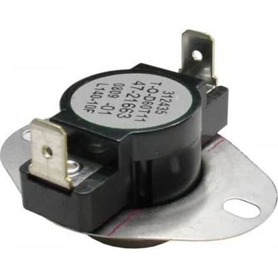 Picture of 100-130F AUTO Limit Switch For Rheem-Ruud Part# 47-21663-07