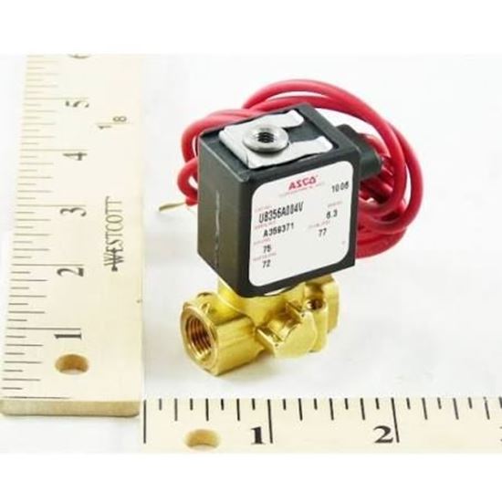 Picture of 1/8" 3way N/C 0/77# Brass For ASCO Part# U8356A4V
