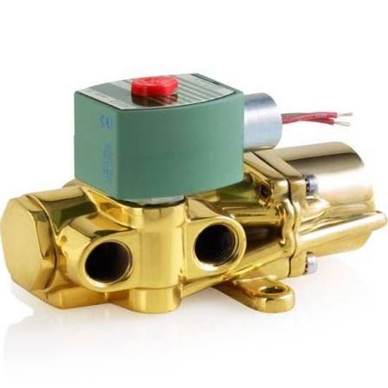 Picture of 1/4"4-WAY,10/150#AIR W/ManOper For ASCO Part# 8344G70MO