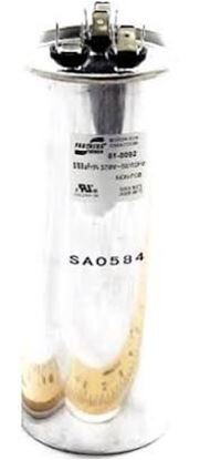 Picture of DUAL CAPAC 80/5 MFD 370V ROUND For Nordyne Part# 01-0092