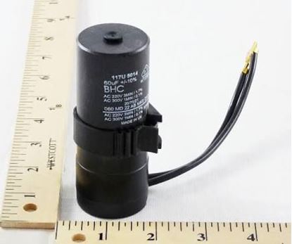 Picture of CAPAC 60 MFD 220V ROUND W/ BKT For Danfoss Part# 117U5014