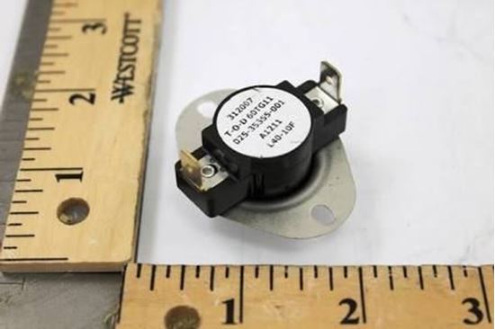 Picture of SPST Temp Control; 40Op 30Cl For York Part# S1-025-35355-001
