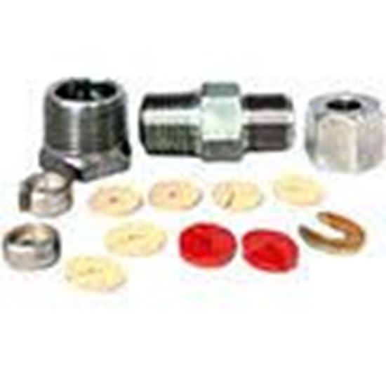 Picture of 1/2" SS Union Connector Kit For United Electric Part# SD6213-50