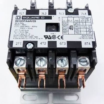 Picture of 208-240V 40A 4P DP Contactor For Schneider Electric-Square D Part# 8910DPA44V09