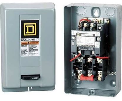 Picture of 240V 27A 3P NEMA1 MotorStarter For Schneider Electric-Square D Part# 8536SCO3V03