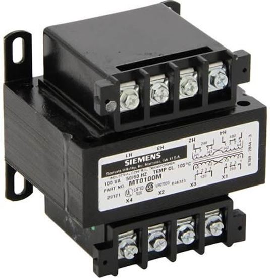 Picture of 240/480V Prim 120/240vSec100va For Siemens Industrial Controls Part# MT0100M
