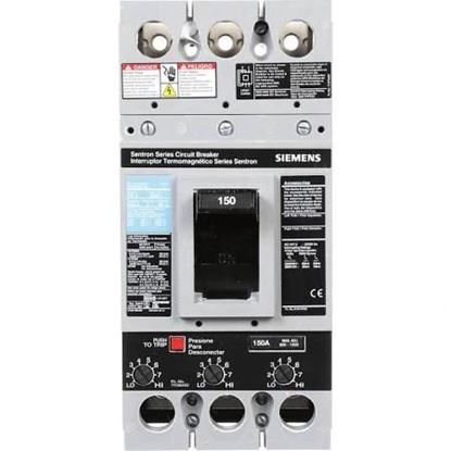 Picture of 3Pole 150A 600v Breaker W/LUGS For Siemens Industrial Controls Part# FXD63B150L
