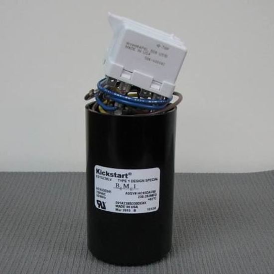 Picture of CAPACITOR START RELAY ASSY For Carrier Part# HC95DA700