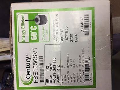 Picture of 1/4HP 208-230V 1075RPM 2 PHASE For Century Motors Part# OCB1026A
