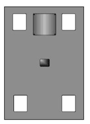 Picture of Fan Guard For Liebert Part# 167537P1