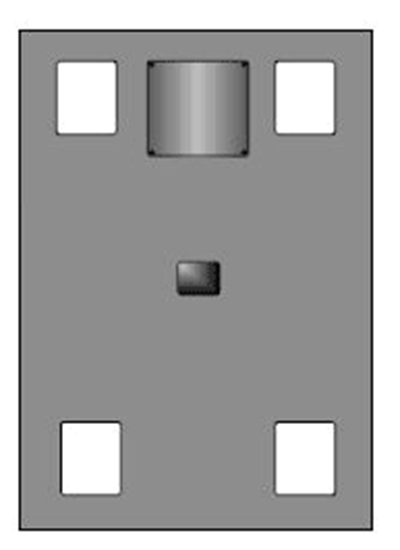 Picture of Fan Guard For Liebert Part# 167537P1