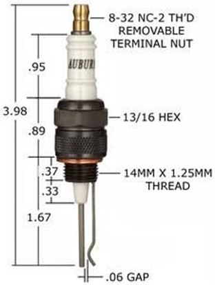 Picture of Spark Plug For Auburn Part# FI21500