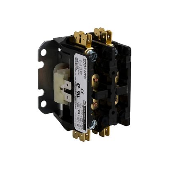 Picture of 208/240V 30A 2Pole Contactor For Schneider Electric-Square D Part# 8910DP32V09