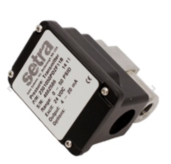 Picture of 0/1# 3Valve Xducer; 4/20mA Out For Setra Part# 2301001PD3V11B