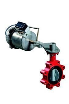 Picture of 4" NO BFLY VLV 496CV 50# S/R For Johnson Controls Part# VFN-040LB-001N