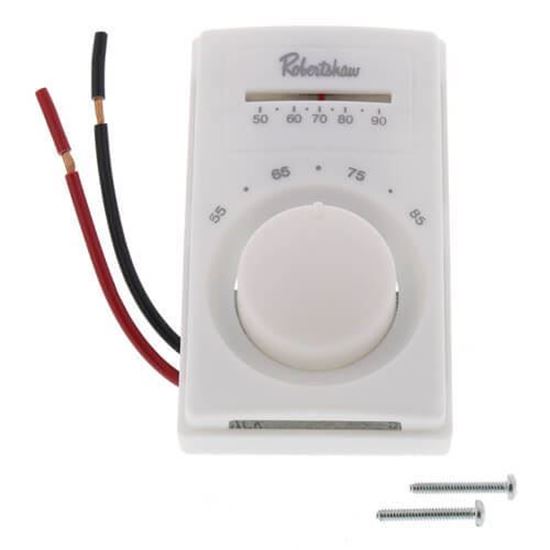 Picture of COOLING STAT,50/90F,LINE VOLT For Robertshaw Part# 803A