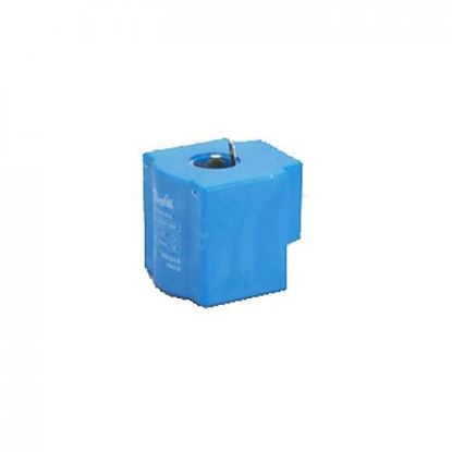 Picture of 24V 10W Coil w/DIN Spade For Danfoss Part# 042N7408