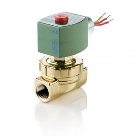 Picture of 3/8" N/C 125#STM,150#WTR W/JBX For ASCO Part# JKH8220G403