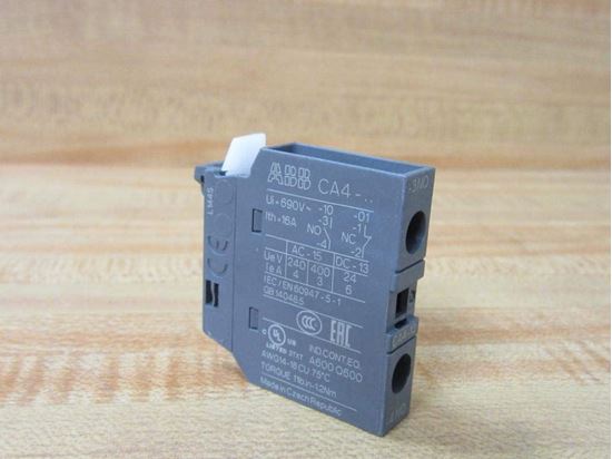 Picture of Aux Block,1 N/O For Af Series for ABB Part# CA4-10