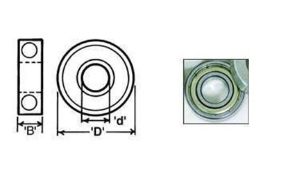 Picture of 1/6,800Rpm,230V,1Ph,56Z Teao for Regal Rexnord - Century Motors Part# C035