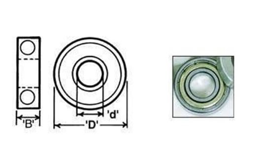 Picture of 1/6,800Rpm,230V,1Ph,56Z Teao for Regal Rexnord - Century Motors Part# C035