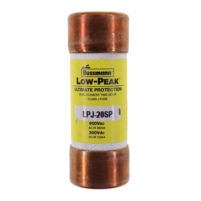 Picture of Time Delay Fuse for Bussmann Fuse Part# LPJ-20SP
