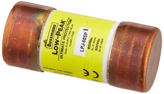 Picture of Time Delay, Class J, 600Vac for Bussmann Fuse Part# LPJ-60SP