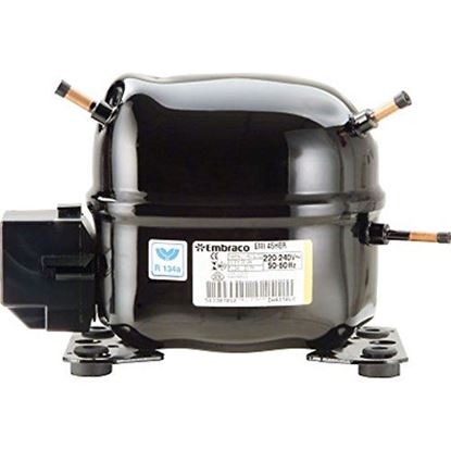 Picture of 115V1Ph R134A 1/8Hp Compressor for Nidec-Embraco Part# EM45HHR1