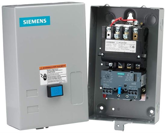 Picture of 3-12A 24Vac Size 0 Starter for Siemens Industrial Controls Part# 14CUC32BJ