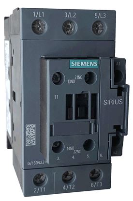 Picture of Cntctr 65A 240V Screw 1No/1Nc for Siemens Industrial Controls Part# 3RT2037-1AP60