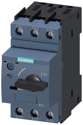 Picture of 690V 25A 3P Szs0 Motorprotectr for Siemens Industrial Controls Part# 3RV2021-4DA10