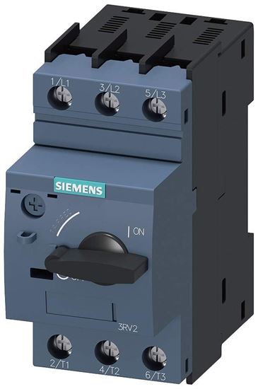 Picture of 690V 25A 3P Szs0 Motorprotectr for Siemens Industrial Controls Part# 3RV2021-4DA10