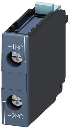 Picture of Aux. Switch Block for Siemens Industrial Controls Part# 3RH1921-1CA01
