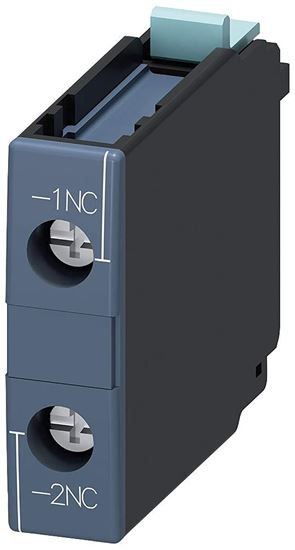 Picture of Aux. Switch Block for Siemens Industrial Controls Part# 3RH1921-1CA01