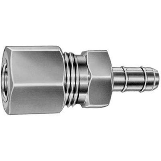 Picture of 1/4"Comp X 1/4"Barb Adaptor for Honeywell Part# CCT1635B