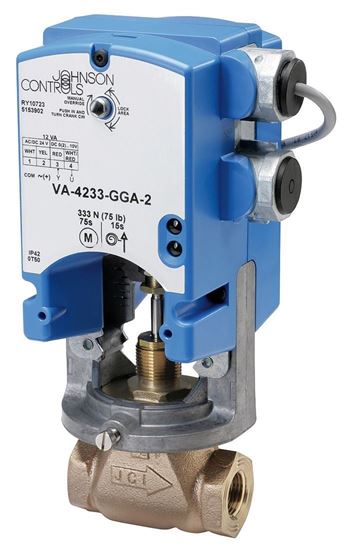 Picture of 24V 2Pos Act 2Sw 75# 1/2"Strke for Johnson Controls Part# VA-4233-BGC-2