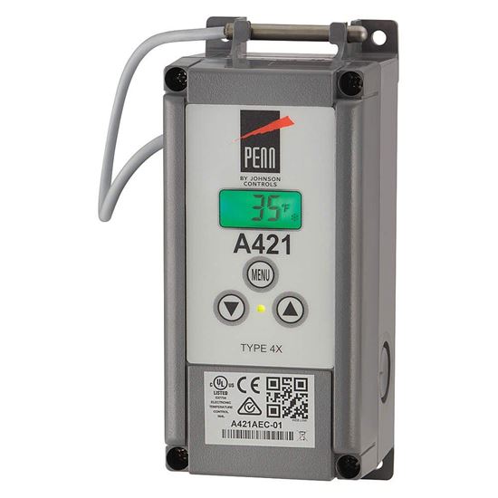 Picture of Nema4X 24Vac Temp Control for Johnson Controls Part# A421GEF-01C