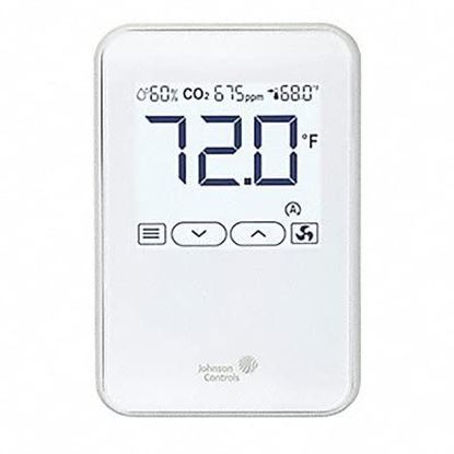 Picture of Temp White Sensor W/Dsply/Logo for Johnson Controls Part# NSB8BTN240-0