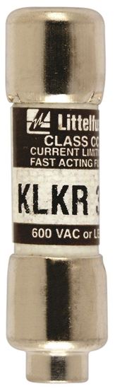 Picture of Fuse 600V F/A 25 Amp for Littelfuse Part# KLKR025
