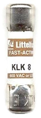 Picture of Fuse 600V F/A 8 Amp for Littelfuse Part# KLK008