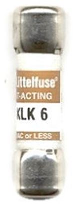 Picture of Fuse 600V F/A 6 Amp for Littelfuse Part# KLK006