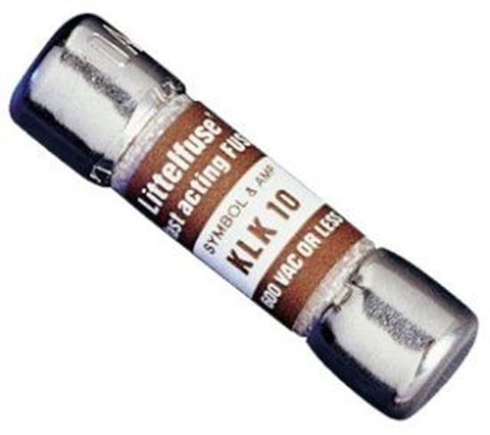 Picture of Fuse 600V F/A 10 Amp for Littelfuse Part# KLK010