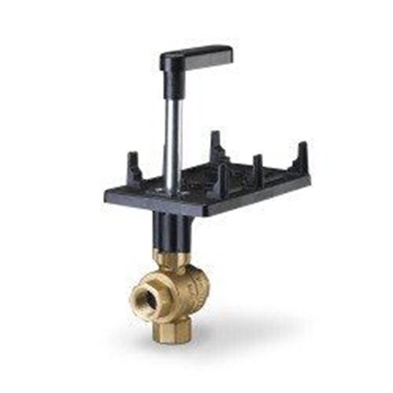 Picture of 1/2" 3W 6.3Cv Ball Vlv for Siemens Building Technology Part# 599-10356