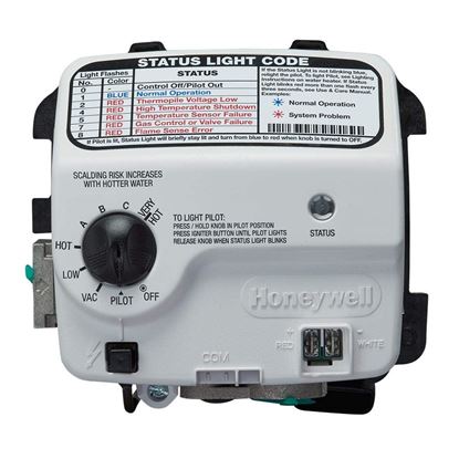 Picture of Ng Thermostat Gas Control for Rheem-Ruud Part# SP20832C