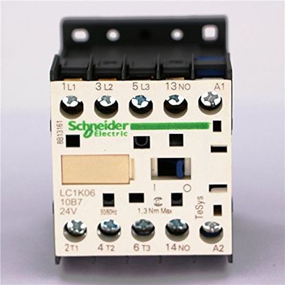 Picture of 24V 6A 3P Mini Contactor for Schneider Electric (Square D) Part# LC1K0610B7