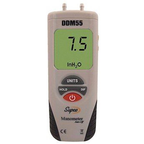 Picture of Digital Manometer / Dual Input for Supco Part# DDM55