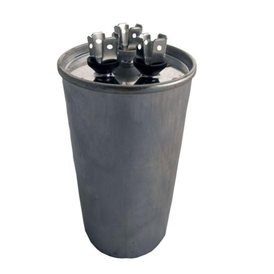 Picture of 75/5Mfd 440V Round Run Cap for Supco Part# CD75+5X440R