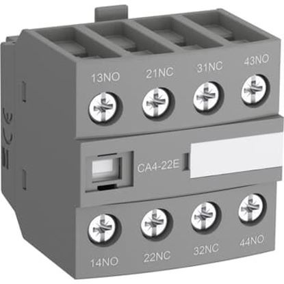 Picture of Front Mount Auxiliary 2no/2nc for ABB Part# CA4-22E