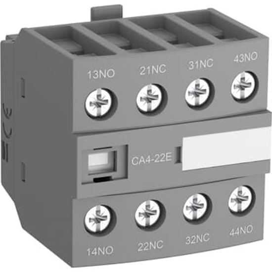 Picture of Front Mount Auxiliary 2no/2nc for ABB Part# CA4-22E