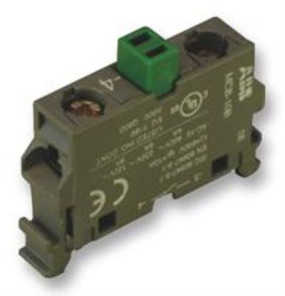 Picture of CONTACT BLOCK 1NO W/O HOLDER for ABB Part# MCB-10